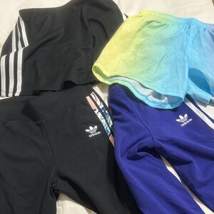 Adidas Sports Bundle Medium Girls Shorts Skirt Leggings
